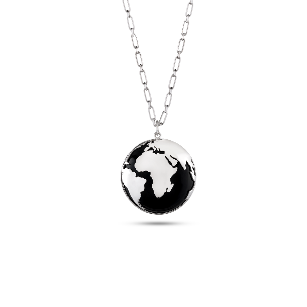 World Pendant Black Onyx